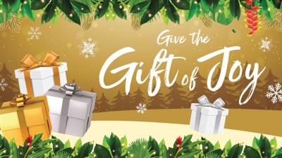 Give the Gift of Joy at The Ginger Factory